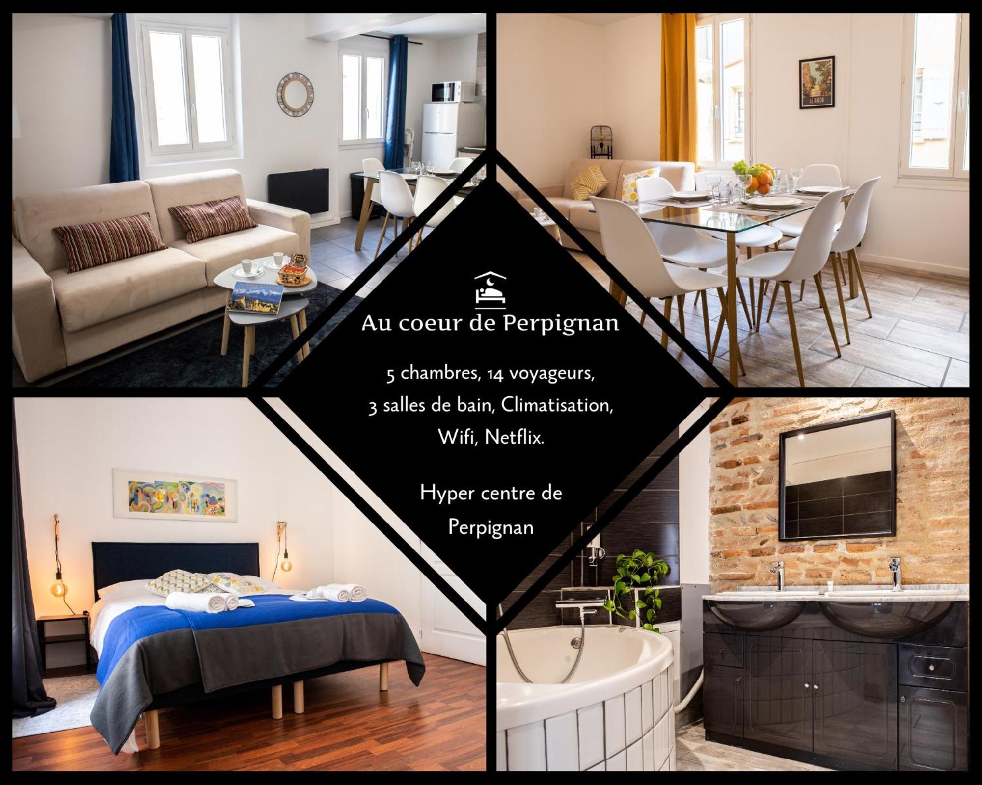 Apartmán Au Coeur De Perpignan Exteriér fotografie